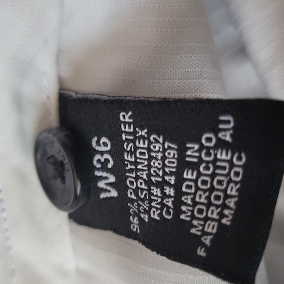 Greg Norman Classic Shorts Size 36 Blue and White - Picture 4 of 7